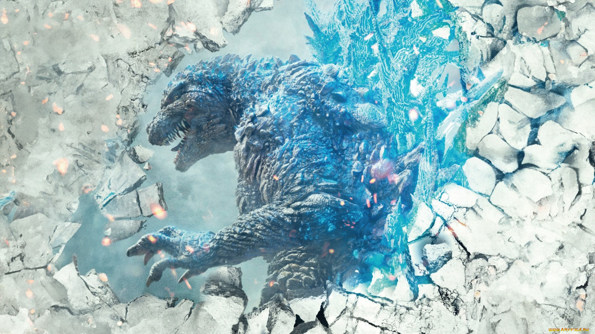 Обои Godzilla: Minus One Кино Фильмы Godzilla: Minus One, обои для рабочего  стола, фотографии godzilla, minus one, кино фильмы, minus, one Обои для  рабочего стола, скачать обои картинки заставки на рабочий стол.